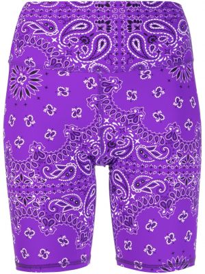 Pantaloni scurți cu imagine Mc2 Saint Barth violet