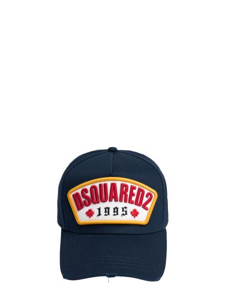 Bomull cap Dsquared2 blå