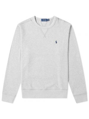 Флисовый свитер Polo Ralph Lauren серый