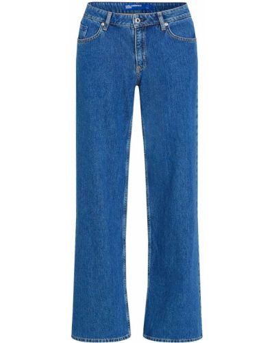 Straight leg-farkut Karl Lagerfeld Jeans sininen