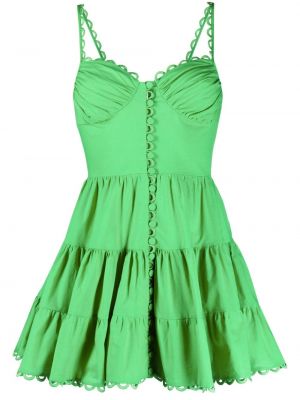 Βαμβακερή φόρεμα Charo Ruiz Ibiza πράσινο