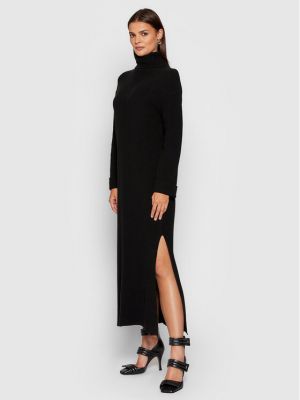 Плетена рокля Kontatto черно