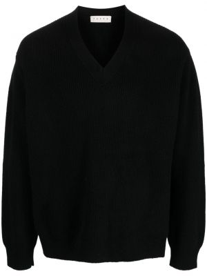 Volneni pulover Paura črna