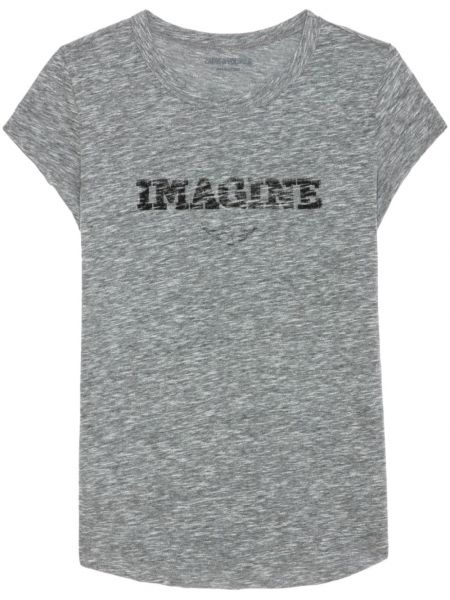 Tişört Zadig&voltaire gri