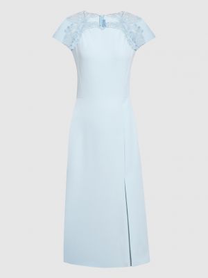 Мереживна сукня Ermanno Scervino блакитна