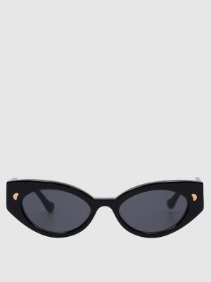 Черные очки солнцезащитные Nanushka
