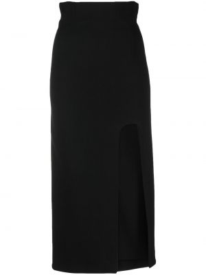 Midi sukňa Alessandro Vigilante čierna
