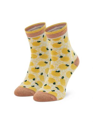 Чорапи Cabaïa жълто