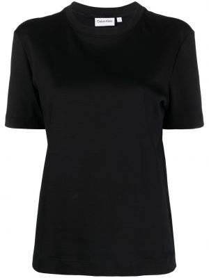 T-shirt aus baumwoll Calvin Klein schwarz
