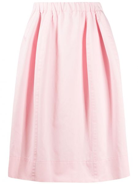 Falda midi Marni rosa