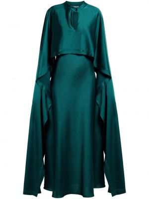 Sukienka wieczorowa z krepy Simkhai zielona