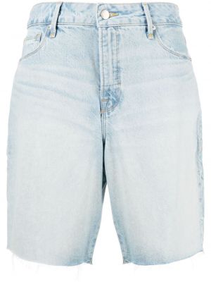 Shorts di jeans Good American blu