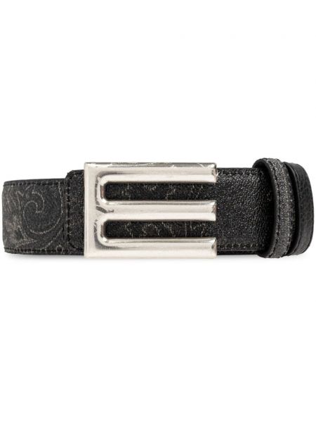 Ceinture à boucle Etro noir