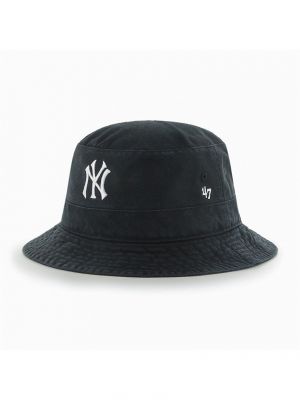 Черная хлопковая шляпа 47brand