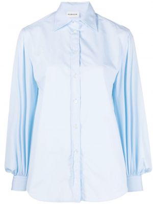 Βαμβακερό πουκάμισο P.a.r.o.s.h. μπλε