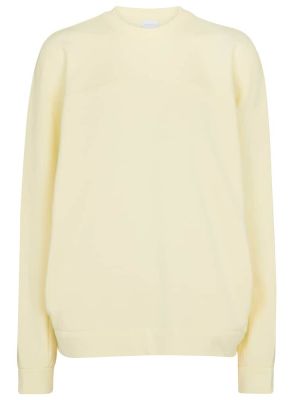 Jersey sweatshirt aus baumwoll Max Mara gelb
