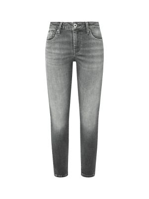 Skinny fit džínsy Pepe Jeans sivá
