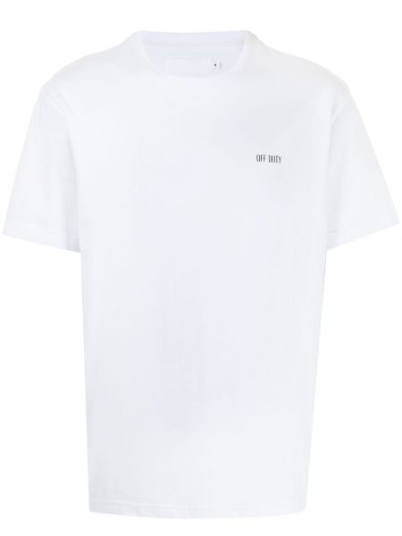 Camiseta con estampado Off Duty blanco