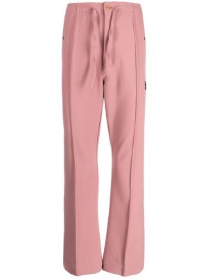 Sportovní kalhoty s výšivkou Needles růžové