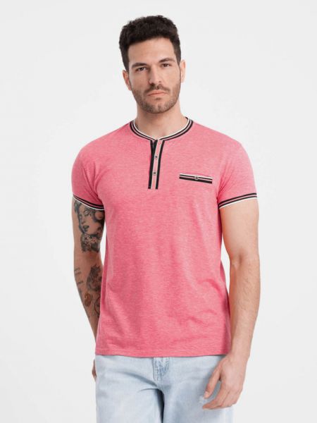 Tricou Ombre Clothing roz