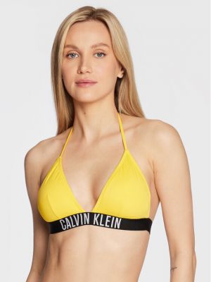Μπικίνι Calvin Klein Swimwear κίτρινο