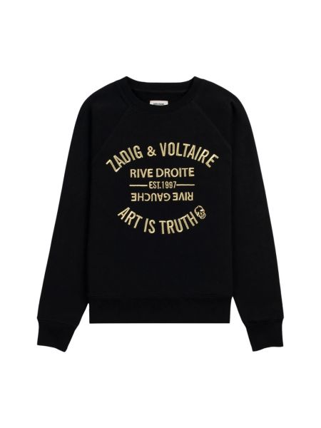 Sweatshirt mit stickerei Zadig & Voltaire schwarz