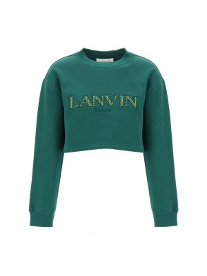 Sweatshirt Lanvin grün