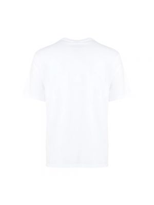 Camisa de algodón Maison Kitsuné blanco