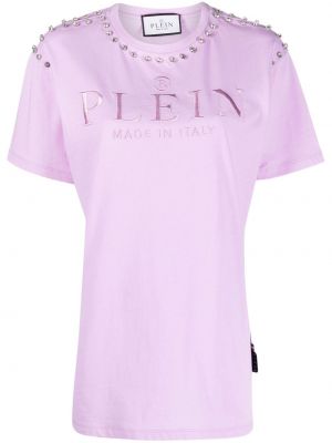 Tričko Philipp Plein růžové