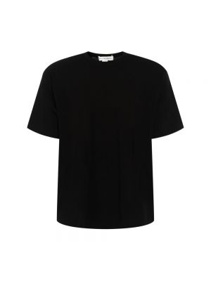 Koszulka bawełniana oversize Comme Des Garcons czarna