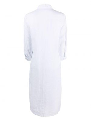 Robe longue en lin 120% Lino blanc