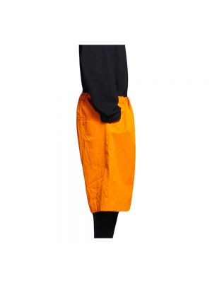 Pantalones cortos de algodón Balenciaga naranja