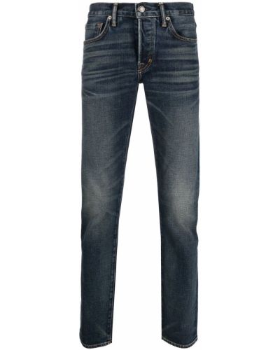 Jeans med normal passform Tom Ford blå