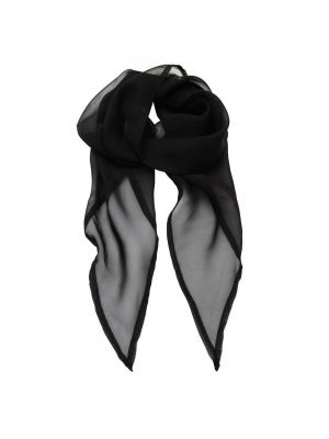 Шифоновый шарф в деловом стиле Premier черный