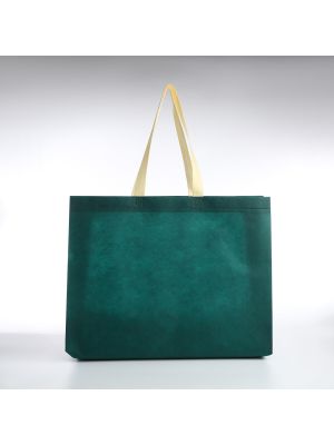 Пляжная сумка на молнии No Brand зеленая