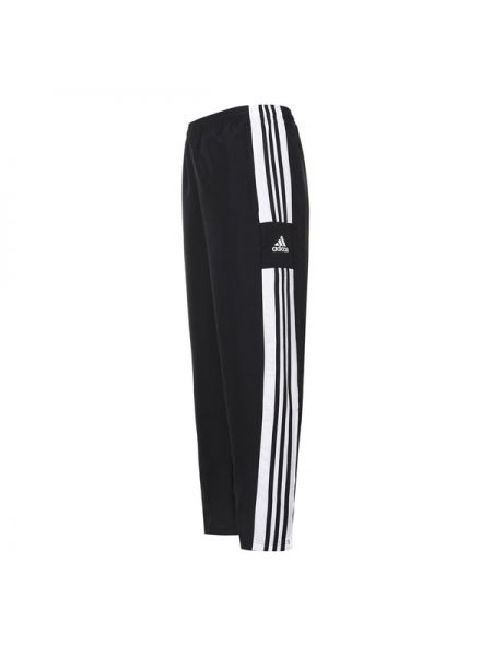 Спортивные штаны в полоску Adidas черные