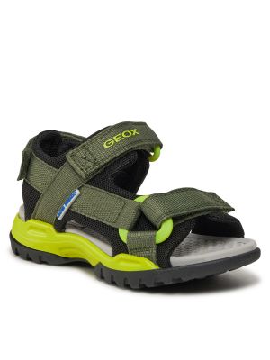 Sandále Geox khaki