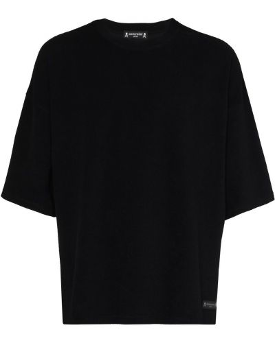 Camiseta con estampado Mastermind Japan negro
