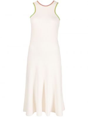 Strikket utskjæring tilbake dress Victoria Beckham