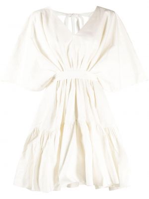 Mini šaty Roksanda - Bílá
