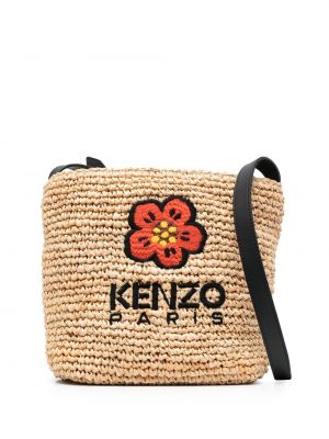 Pletena torba s potiskom Kenzo