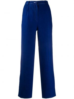 Pantalones de cintura alta Valentino Pre-owned azul