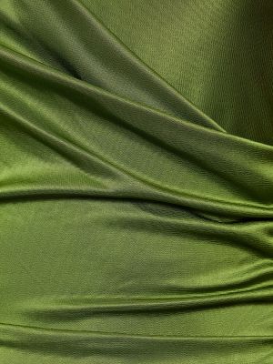 Drapovaný džerzej bodyčko Alexandre Vauthier zelená