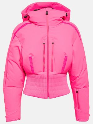 Πουπουλένιο μπουφάν σκι Aztech Mountain ροζ