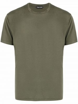Camiseta manga corta Tom Ford verde