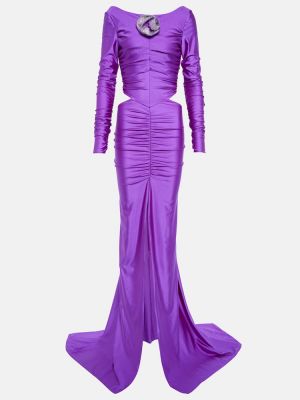 Vestido largo Giuseppe Di Morabito violeta