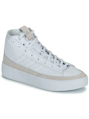 Sneakers di pelle Adidas bianco
