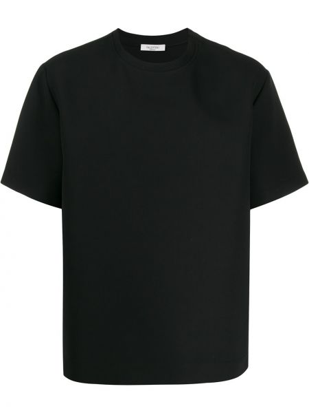 Camiseta con cremallera Valentino negro