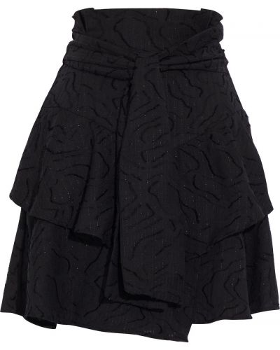 Černé šifonové mini sukně Iro