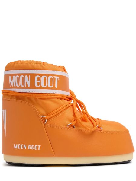 Stövlar i nylon Moon Boot orange